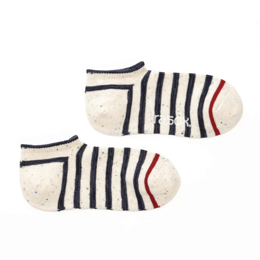rasox(ラソックス) ラソックス 靴下 メンズ レディース アンクルソックス コットンネップボーダー・スニーカー CA250SN01 くるぶしソックス 送料無料 公式取扱店 | rasox | 04