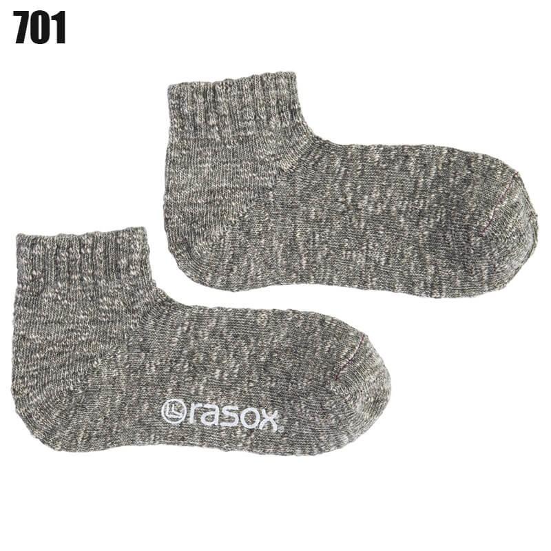 ラソックス メンズ レディース  靴下 rasox ヤーンダイ・アンクル | rasox | 06