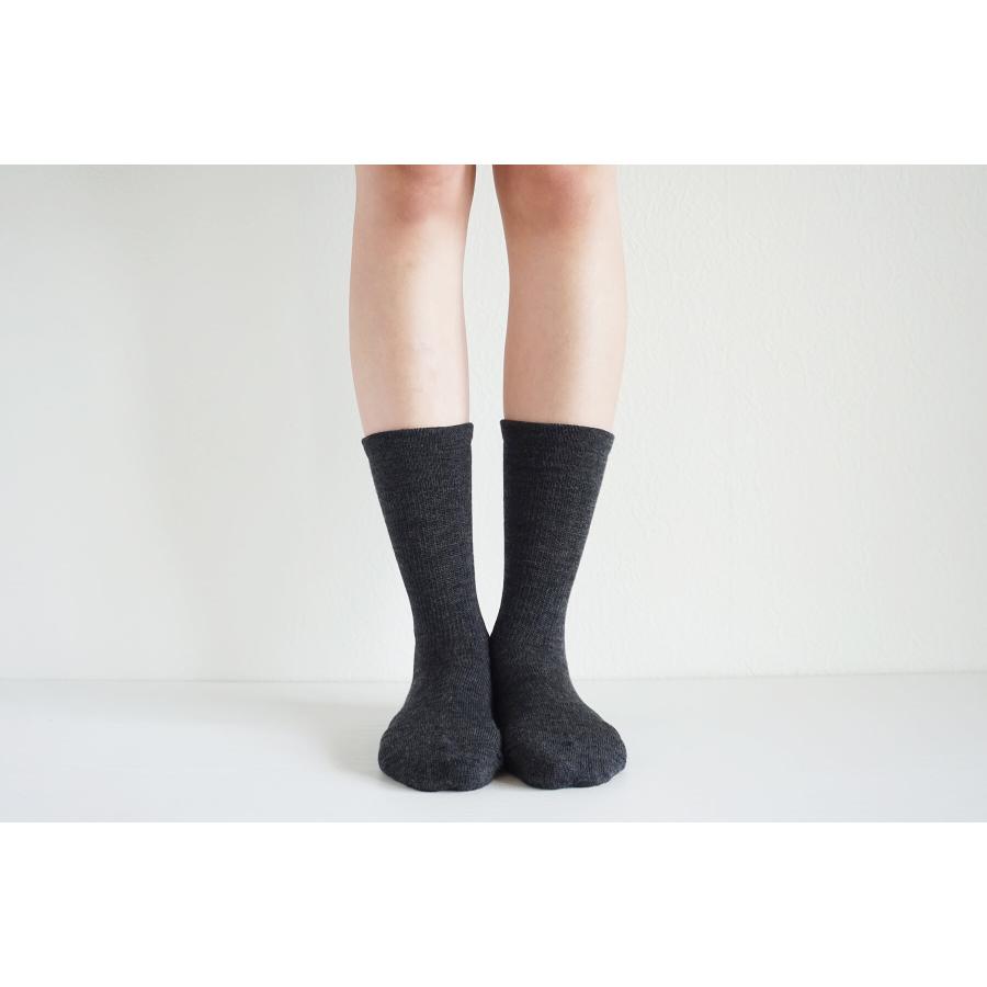COMFYHOUSE コンフィーハウス 靴下 レディース ソックス 日本製 旧 ラソックス rasox メリノ・ベーシッククルー chl222cr1 | rasox | 08