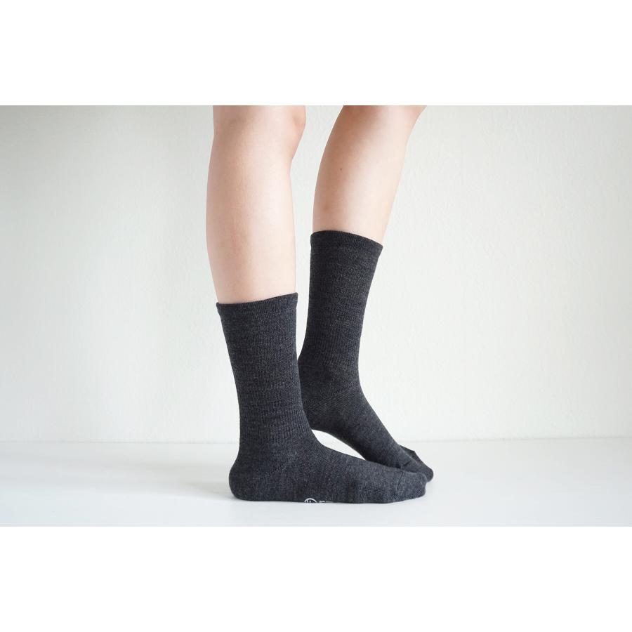 COMFYHOUSE コンフィーハウス 靴下 レディース ソックス 日本製 旧 ラソックス rasox メリノ・ベーシッククルー chl222cr1 | rasox | 09