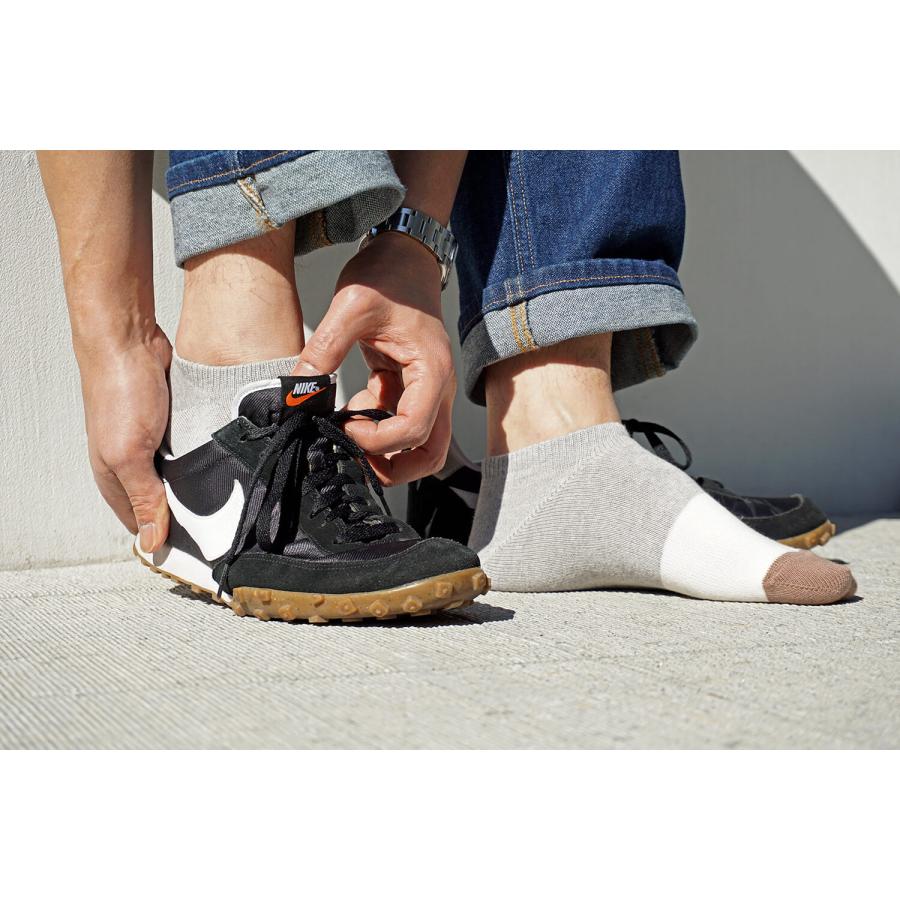 rasox 靴下 ラソックス メンズ レディース コットンリネン・スニーカー CA191SN01 アンクル丈 スニーカー丈 おしゃれ | rasox | 10