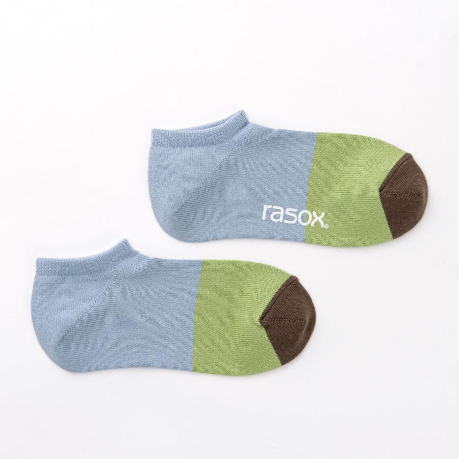 rasox 靴下 ラソックス メンズ レディース コットンリネン・スニーカー CA191SN01 アンクル丈 スニーカー丈 おしゃれ | rasox | 03