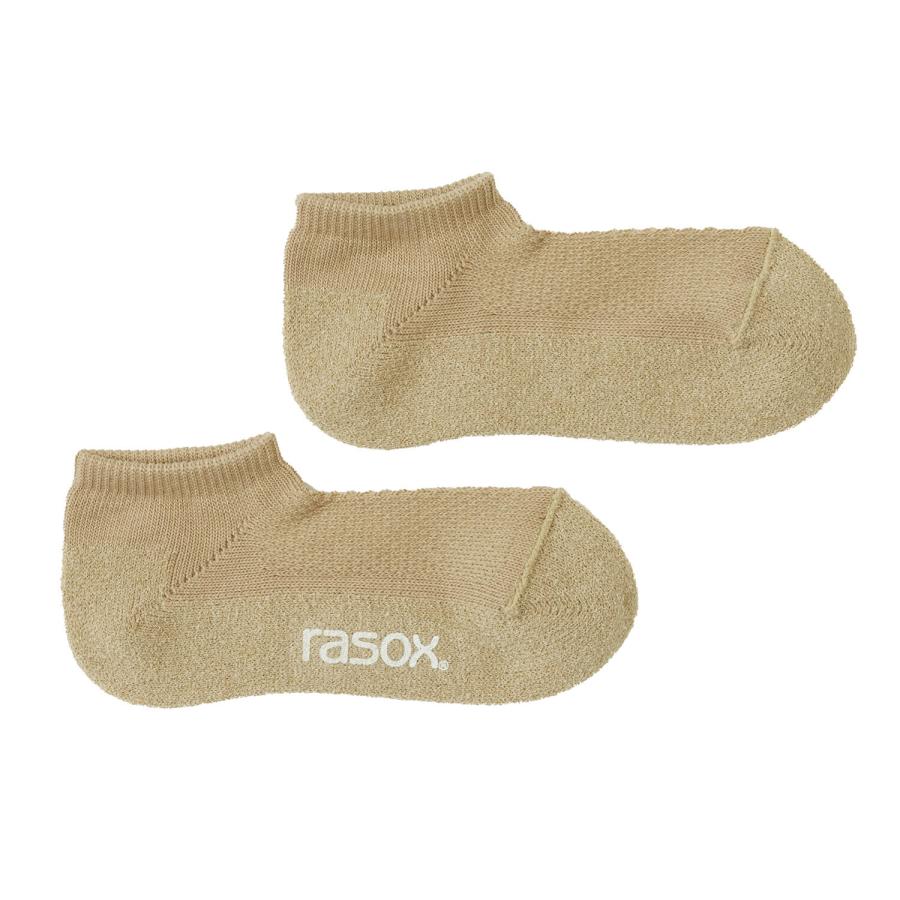 rasox ラソックス 靴下 ショート丈 スニーカーソックス メンズ レディース ソリッド・メッシュ 通気性 クッション性 アンクルソックス くるぶしソックス 春夏 日 | rasox | 05
