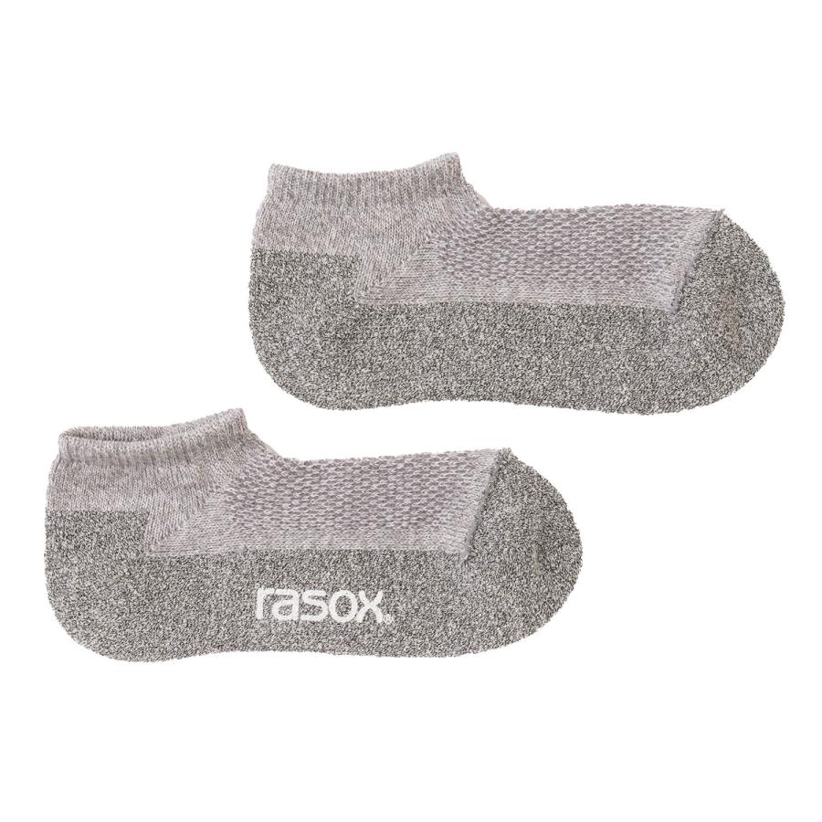 rasox ラソックス 靴下 ショート丈 スニーカーソックス メンズ レディース ソリッド・メッシュ 通気性 クッション性 アンクルソックス くるぶしソックス 春夏 日 | rasox | 06