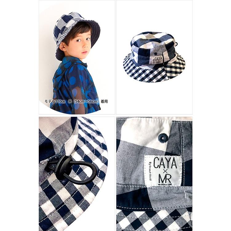 CAYA セール チェック柄 ハット（ユニセックス）ベビー キッズ ジュニア ぼうし | CAYA | 01