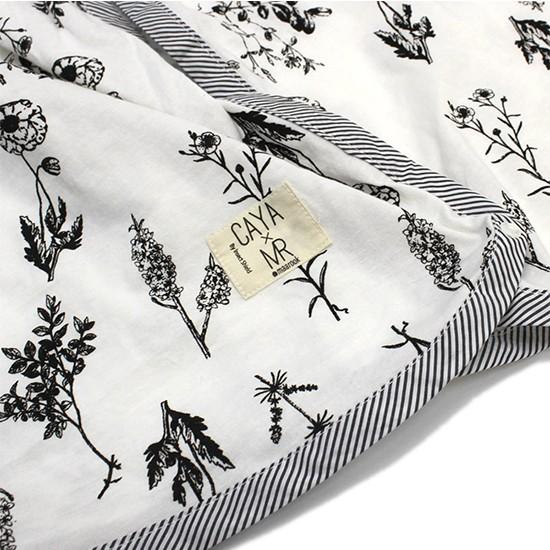 CAYA 5WAYケープ （イラストタッチな花柄） 虫よけ インセクトシールド |  | 05