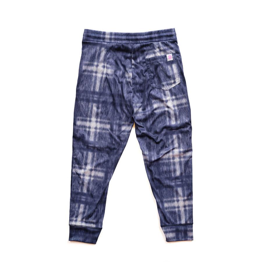 クラップ CLAP フィットネスウェア クロップドパンツ レディース DENIM CHECK デニム クラップ新作 クラップウェア クラップパンツ | clap | 02