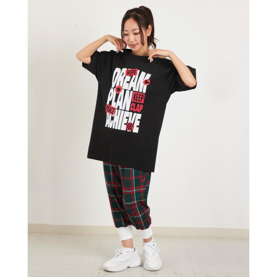 clap クラップセール フィットネスウェア ブランド パンツ レディース イージーパンツ HOLLY CHECK EASY  ゆったり 体型カバー 新作 柄 2025 | clap | 07