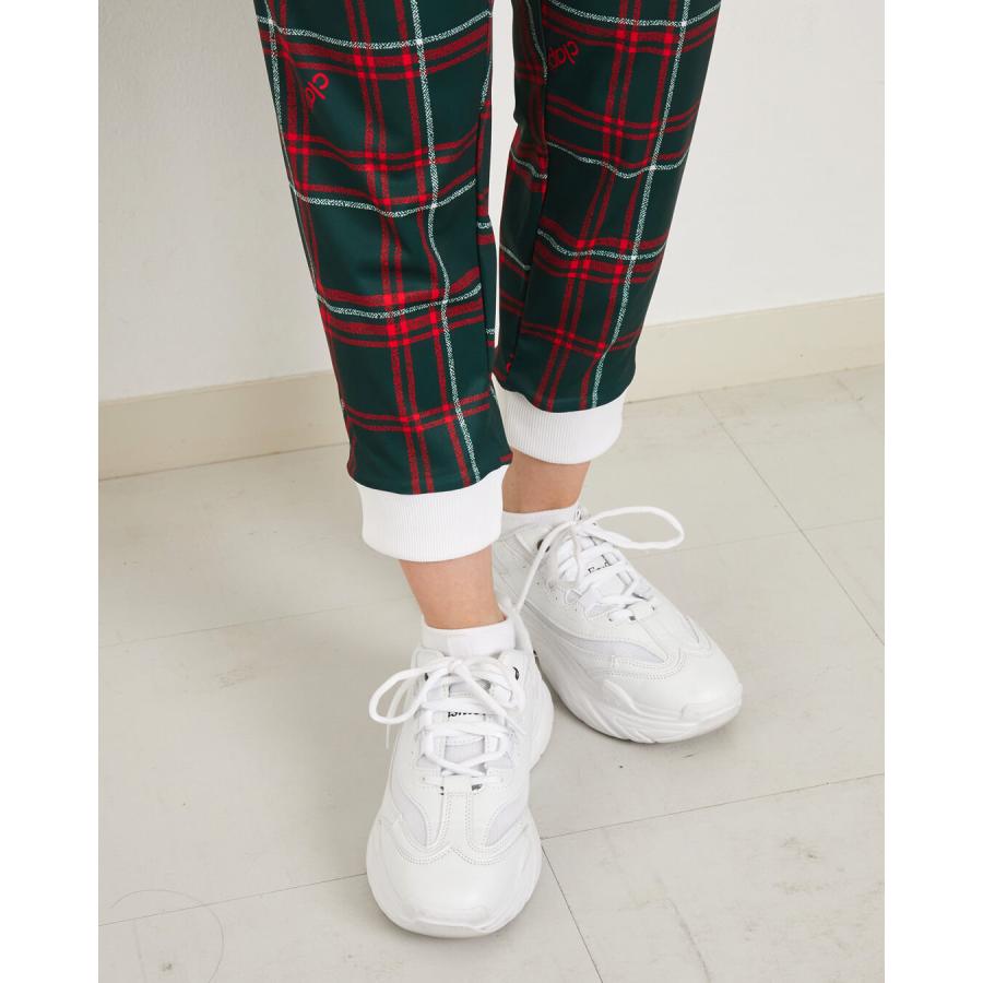 clap クラップセール フィットネスウェア パンツ レディース イーシュット CLAP HOLLY CHECK E-SHUTOOOO 新作 柄 2025 フィットネスウェア  ジム トレーニングウ | clap | 05