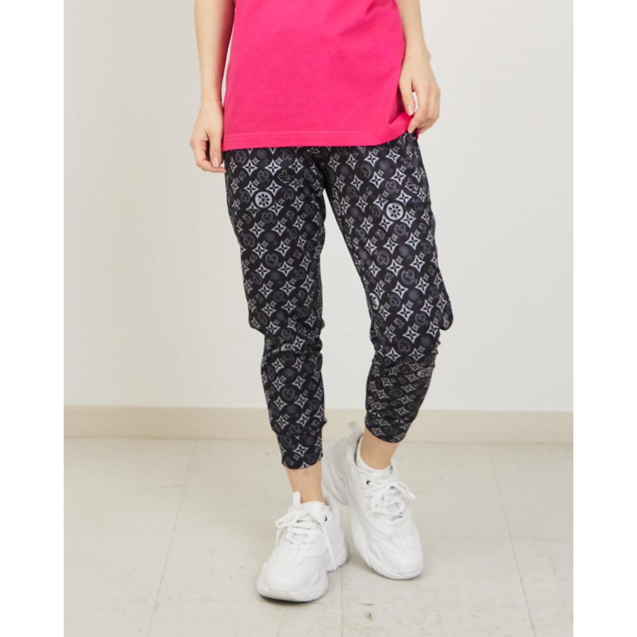 clapクラップ新作 フィットネス ウェア ブランド パンツ レディース クロップドパンツ MONOGRAM CROPPED PANTS ジム トレーニング 新作  2026 | clap | 01