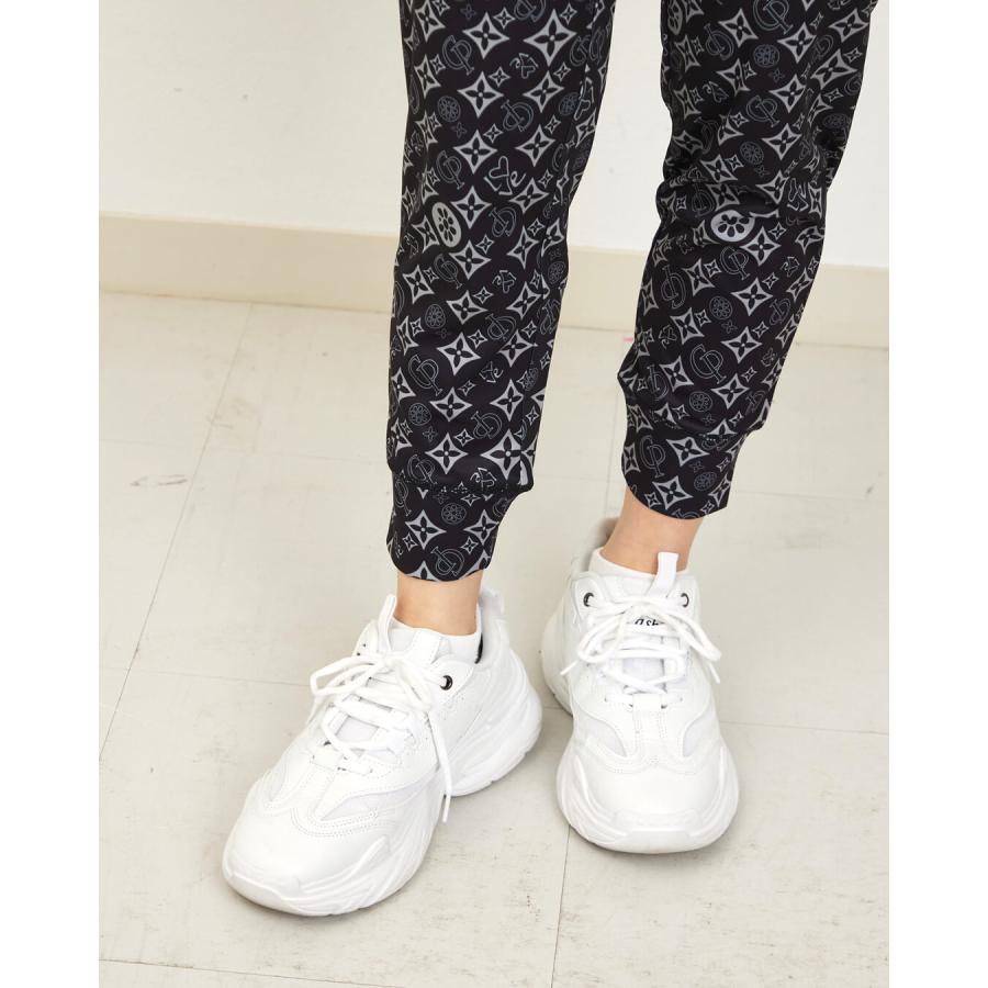 clapクラップ新作 フィットネス ウェア ブランド パンツ レディース クロップドパンツ MONOGRAM CROPPED PANTS ジム トレーニング 新作  2026 | clap | 05