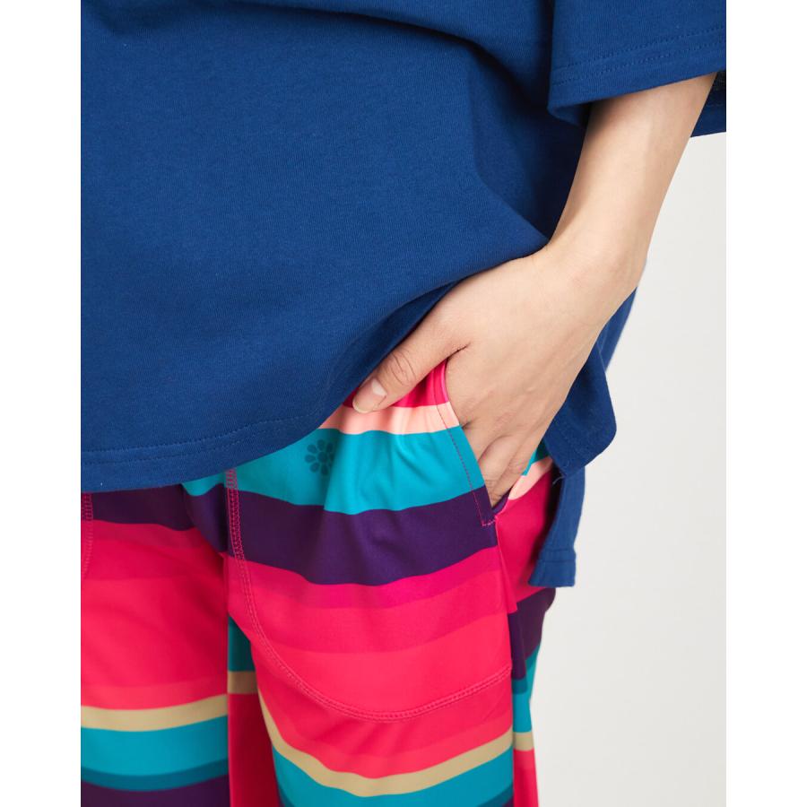 clapクラップ新作 フィットネス ウェア ブランド パンツ レディース クロップドパンツ RANDOMBORDER CROPPED PANTS ジム トレーニング 新作  2026 | clap | 03