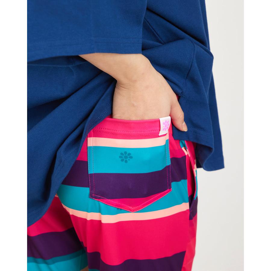 clapクラップ新作 フィットネス ウェア ブランド パンツ レディース クロップドパンツ RANDOMBORDER CROPPED PANTS ジム トレーニング 新作  2026 | clap | 04