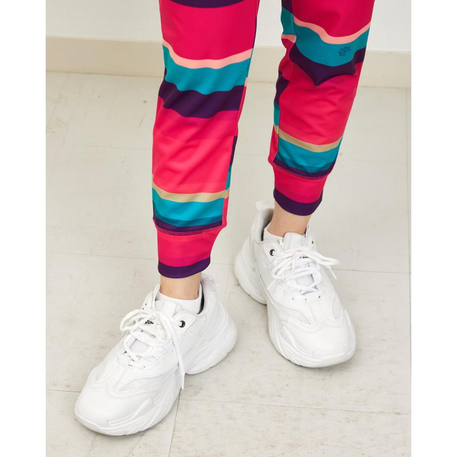 clapクラップ新作 フィットネス ウェア ブランド パンツ レディース クロップドパンツ RANDOMBORDER CROPPED PANTS ジム トレーニング 新作  2026 | clap | 05