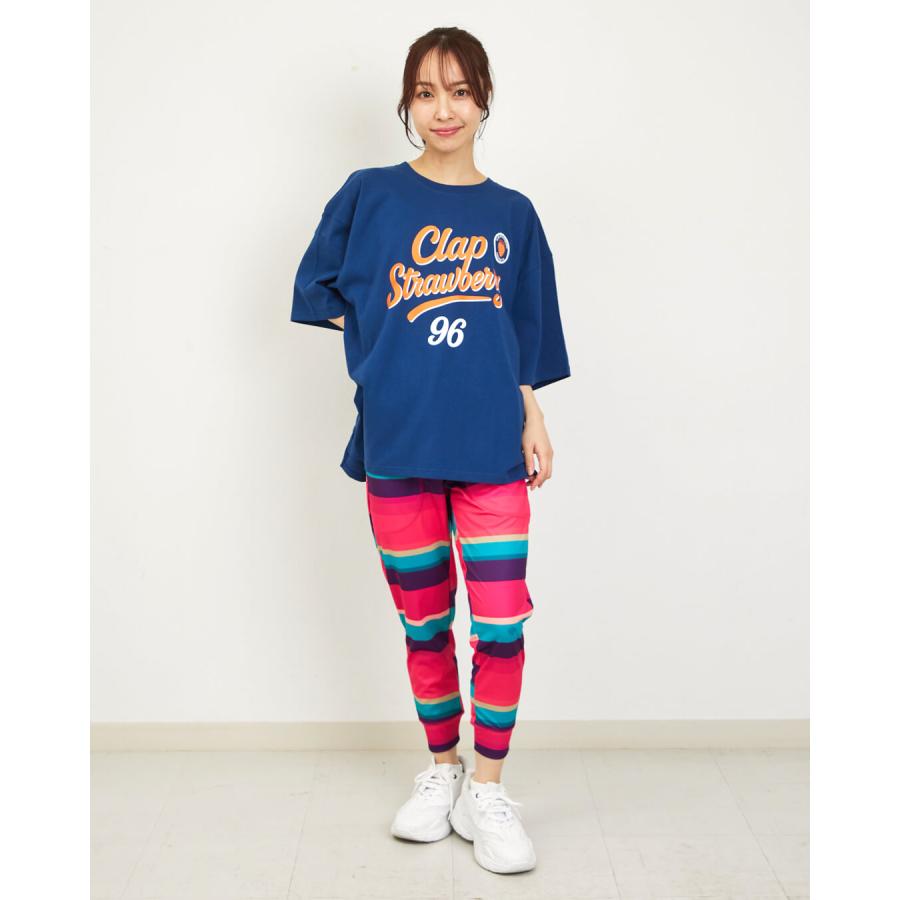 clapクラップ新作 フィットネス ウェア ブランド パンツ レディース クロップドパンツ RANDOMBORDER CROPPED PANTS ジム トレーニング 新作  2026 | clap | 09