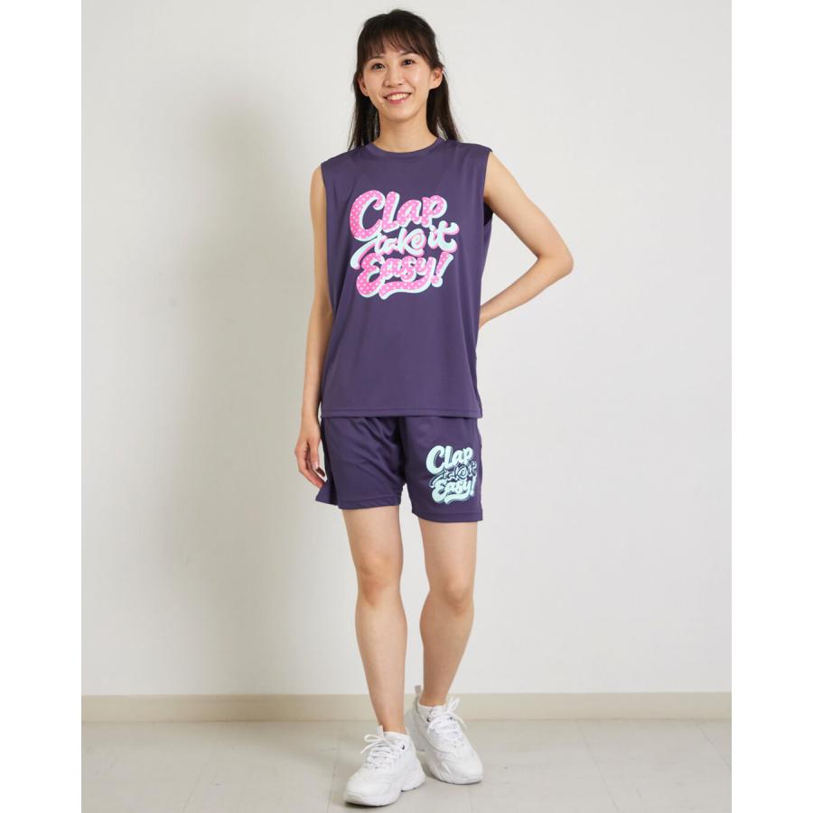 clap（クラップ） フィットネス ウェア パンツ レディース ハーフ