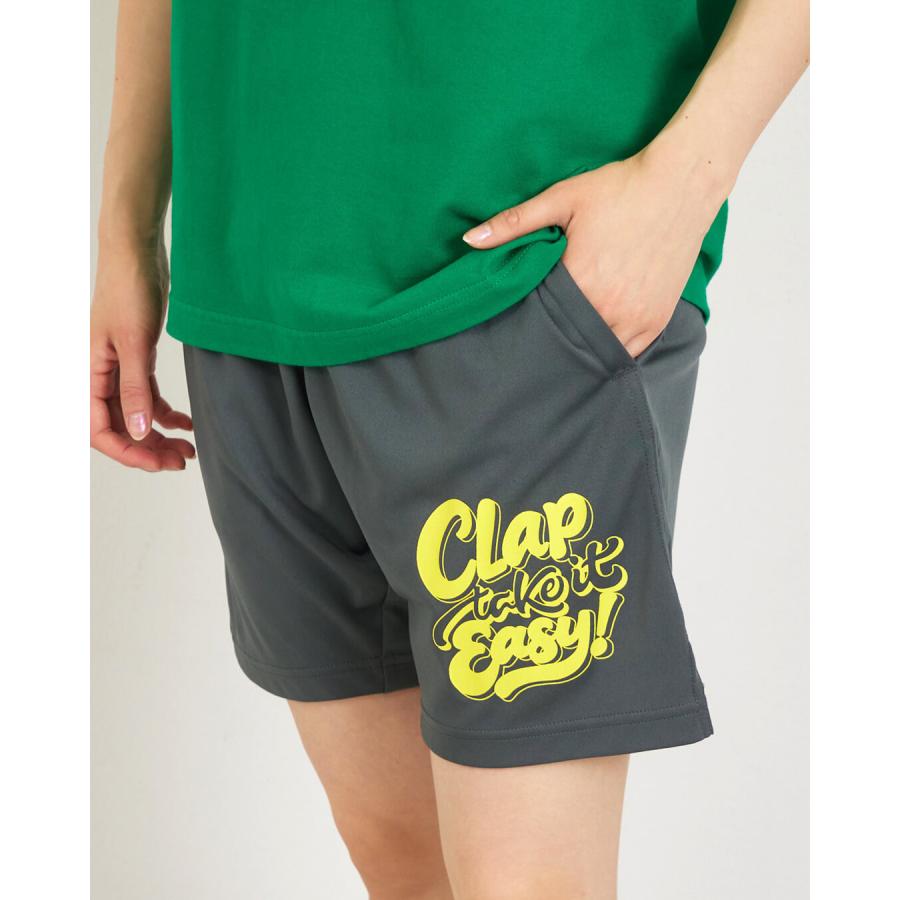 clap（クラップ） フィットネス ウェア パンツ レディース ハーフ