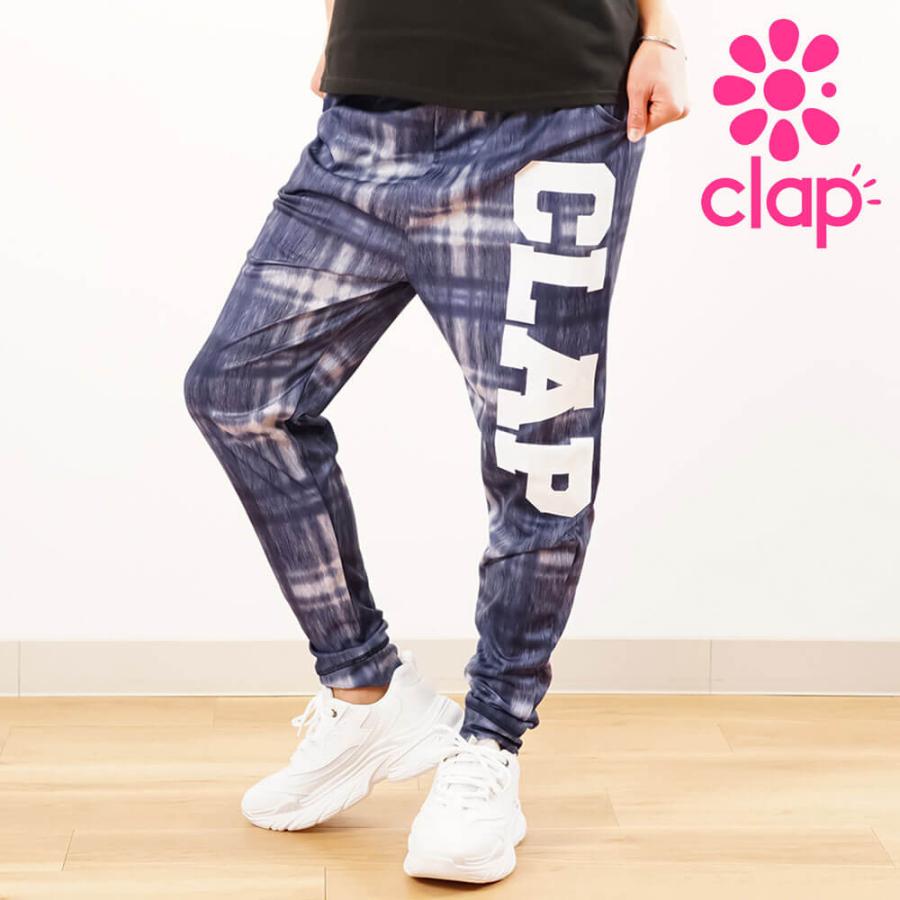 クラップ CLAP フィットネスウェア エフォートレスパンツ クラップパンツ レディース DENIM CHECK EFFORTLESS デニム 新作 | clap