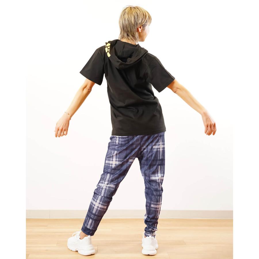 クラップ CLAP フィットネスウェア エフォートレスパンツ クラップパンツ レディース DENIM CHECK EFFORTLESS デニム 新作 | clap | 05