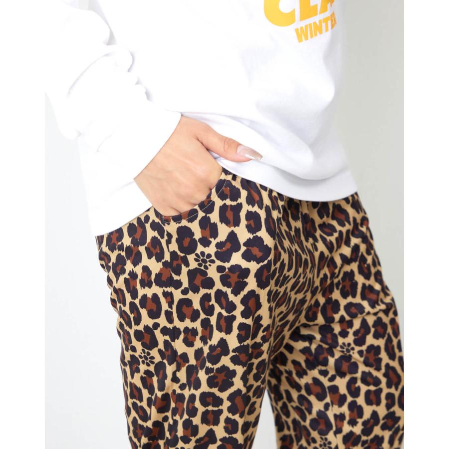 clapクラップ新作 フィットネスウェア ブランド パンツ レディース エフォートレスパンツ LEOPARD EFFORTLESS トレーニング ジムウェア 新作 レオパ 柄 2026 | clap | 03