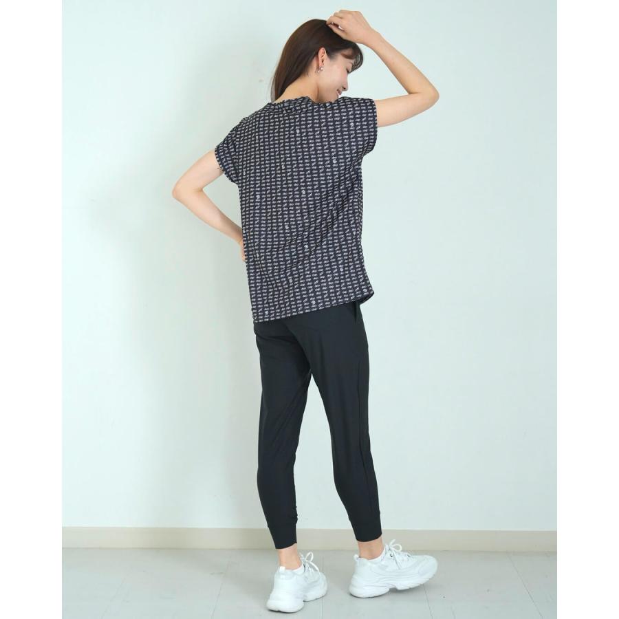 clapクラップ新作 フィットネス ウェア レディース トップス 半袖 ALL CLAP LOGO DOLMAN M M/フリーサイズ ドルマン 新作 2025 トレーニングウェア ダンス ジム | clap | 08