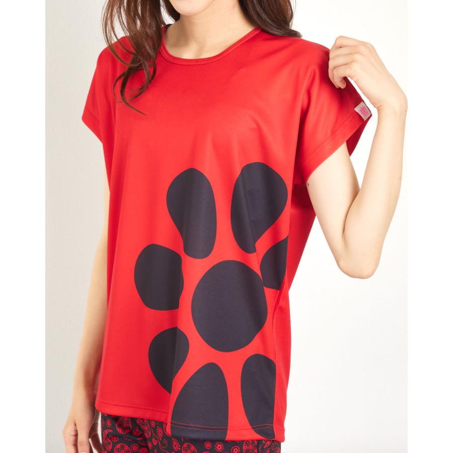 clapクラップ新作 フィットネス ウェア レディース トップス 半袖 BIG CLAP ICON DOLMAN M M/フリーサイズ ドルマン 新作 2025 トレーニングウェア ダンス ジム | clap | 04