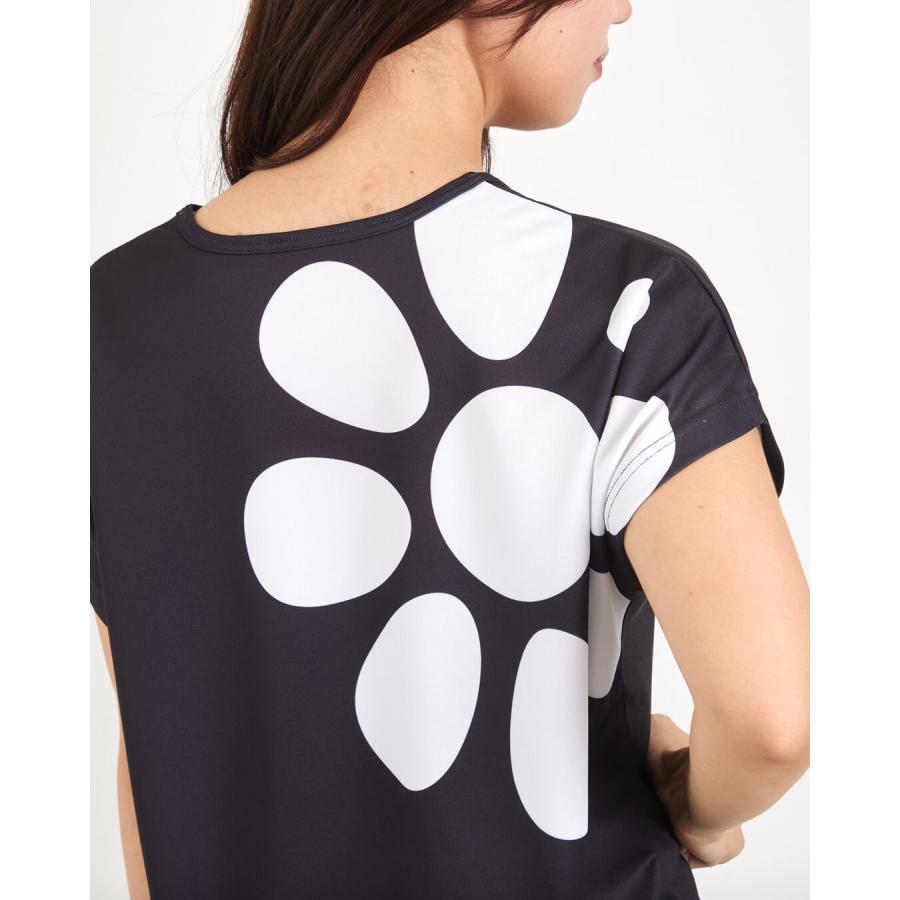 clapクラップ新作 フィットネス ウェア レディース トップス 半袖 BIG CLAP ICON DOLMAN M M/フリーサイズ ドルマン 新作 2025 トレーニングウェア ダンス ジム | clap | 05