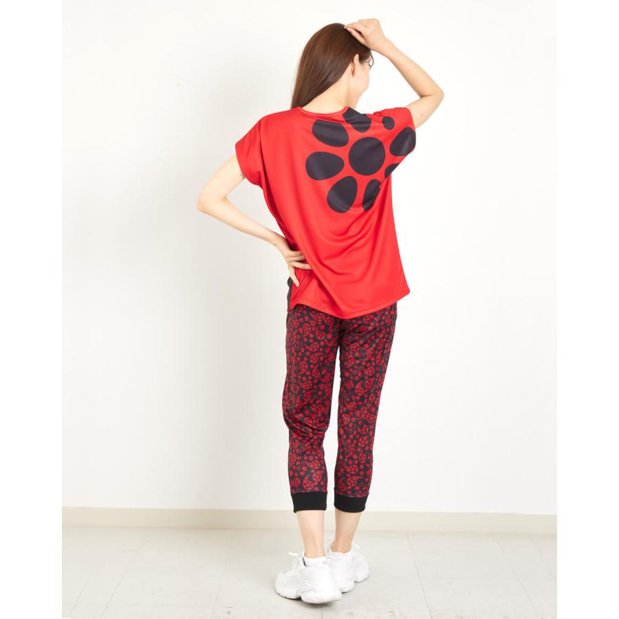 clapクラップ新作 フィットネス ウェア レディース トップス 半袖 BIG CLAP ICON DOLMAN M M/フリーサイズ ドルマン 新作 2025 トレーニングウェア ダンス ジム | clap | 08