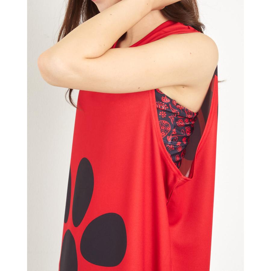 clap クラップ フィットネス レディース トップス ノースリーブ BIG CLAP ICON TRAINING TANK  M/フリーサイズ エクササイズ トレーニング ダンス 新作 2025 | clap | 05