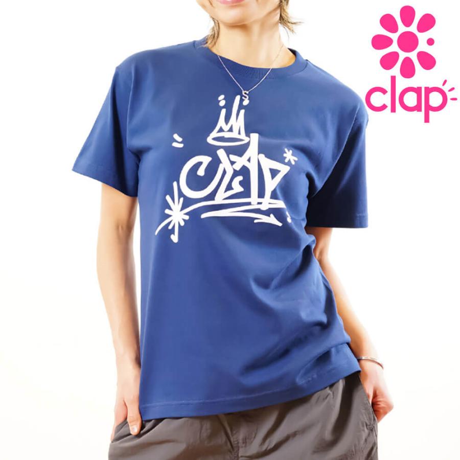 クラップ CLAP フィットネスウェア トップス レディース tagging_clap Tee Tシャツ クラップ新作 ロゴ クラップウェア clapクラップ tシャツ | clap
