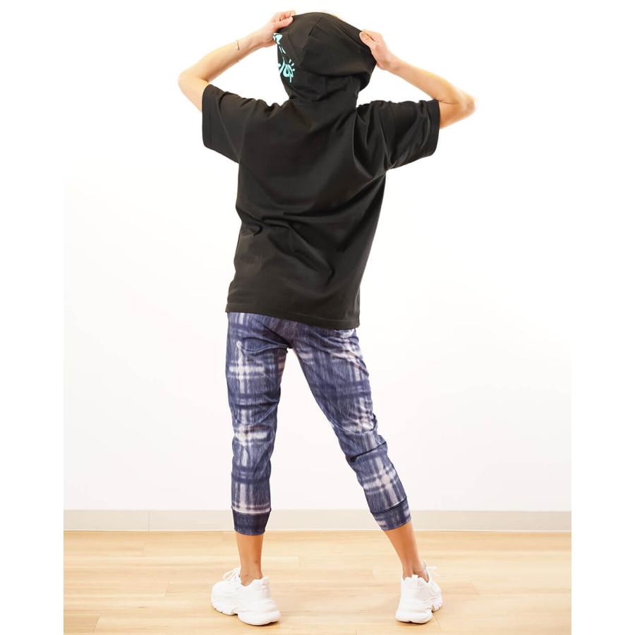 クラップ CLAP フィットネスウェア トップス レディース CLAP NYANKO HOODIE Tee ネコ フード付 Tシャツ クラップ 新作 ロゴ クラップウェア clapクラップ tシャ | clap | 10