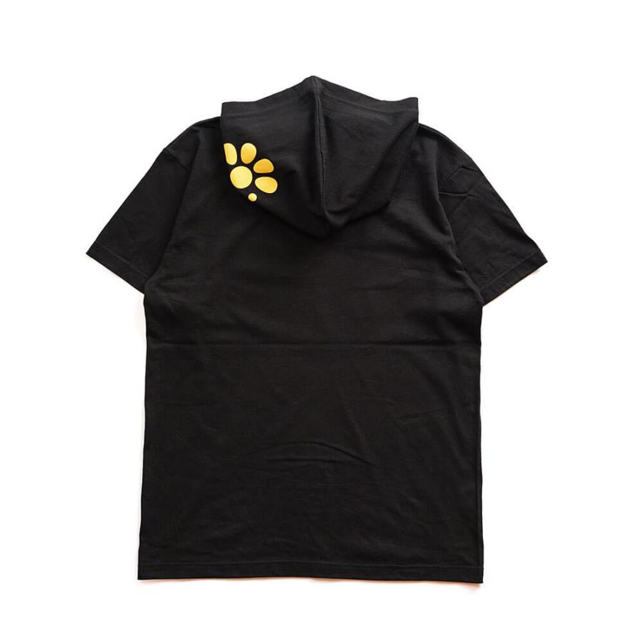 クラップ CLAP フィットネスウェア トップス レディース CLAP NYANKO HOODIE Tee ネコ フード付 Tシャツ クラップ 新作 ロゴ クラップウェア clapクラップ tシャ | clap | 05