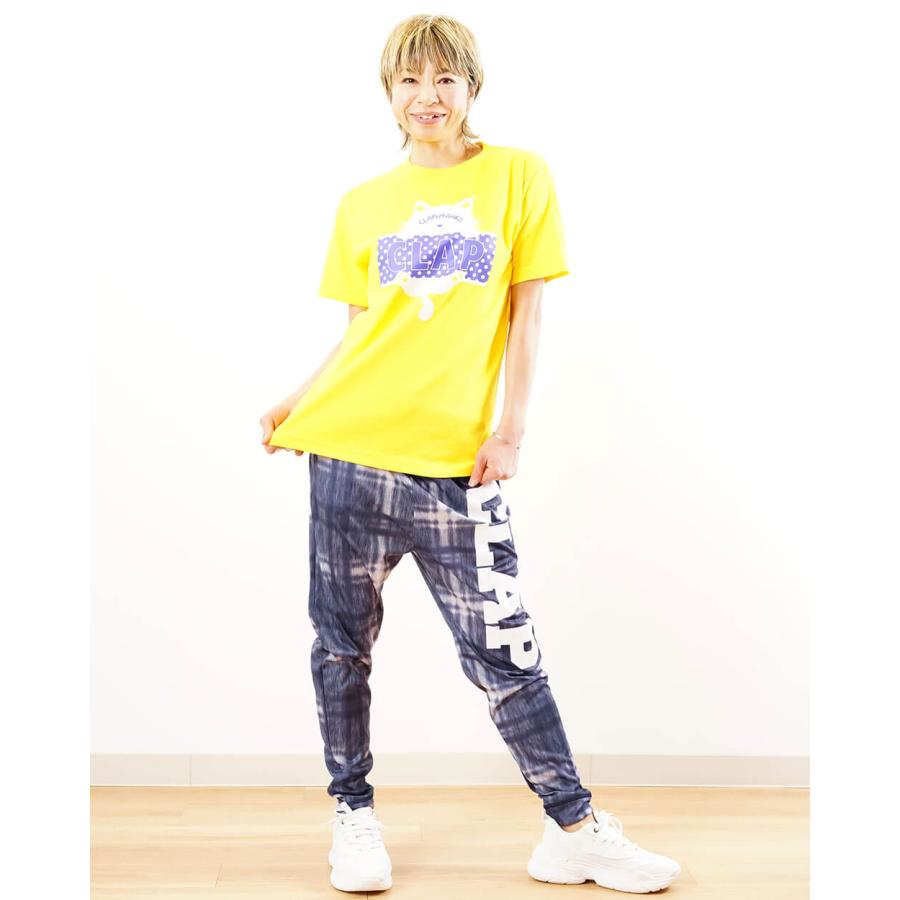 クラップ CLAP フィットネスウェア トップス レディース CLAP NYANKO Tee Tシャツ ネコ クラップ 新作 ロゴ クラップウェア clapクラップ tシャツ | clap | 07