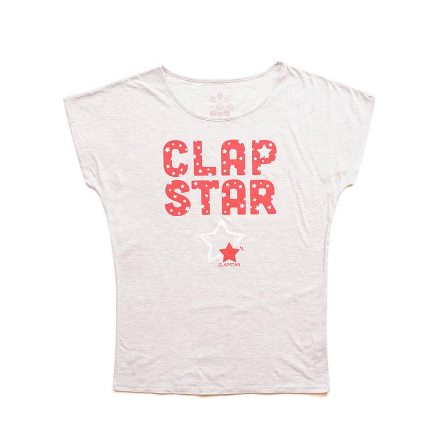 クラップ CLAP フィットネスウェア トップス レディース CLAP STAR DOLMAN 新作 星 クラップウェア clapクラップ tシャツ ドルマン | clap | 03