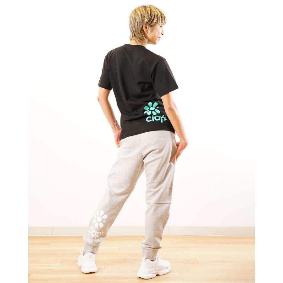 クラップ CLAP フィットネスウェア トップス レディース CLAP STAR Tee Tシャツ クラップ新作 星 クラップウェア clap tシャツ | clap | 10