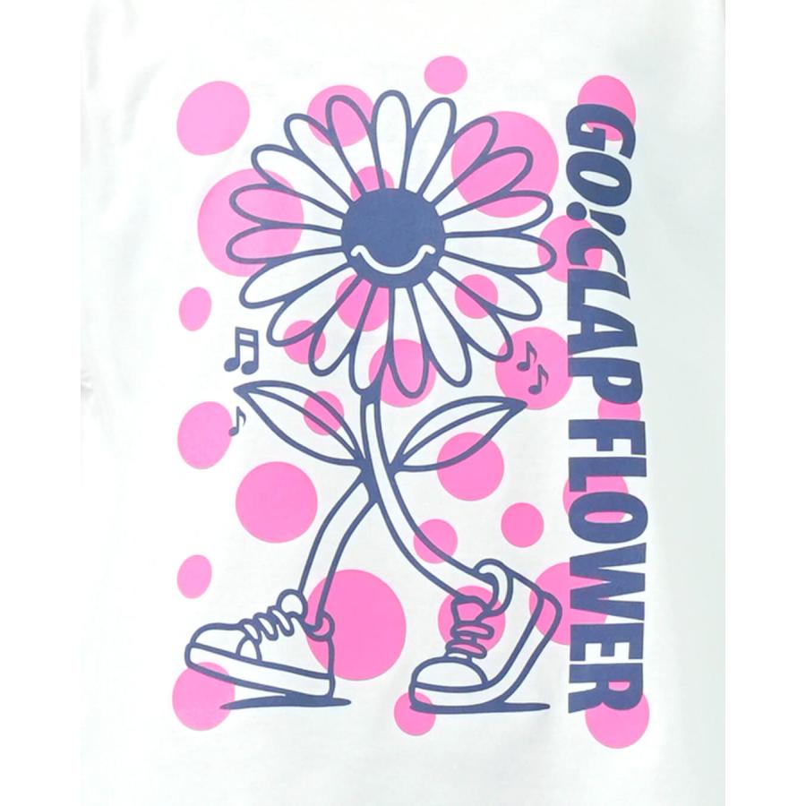 clapクラップ新作 フィットネス ウェア ブランド クラップ トップスレディース 半袖 CLAP FLOWER BIG TEE M/フリーサイズ 新作 柄 2025  オーバーサイズ ダンス | clap | 06