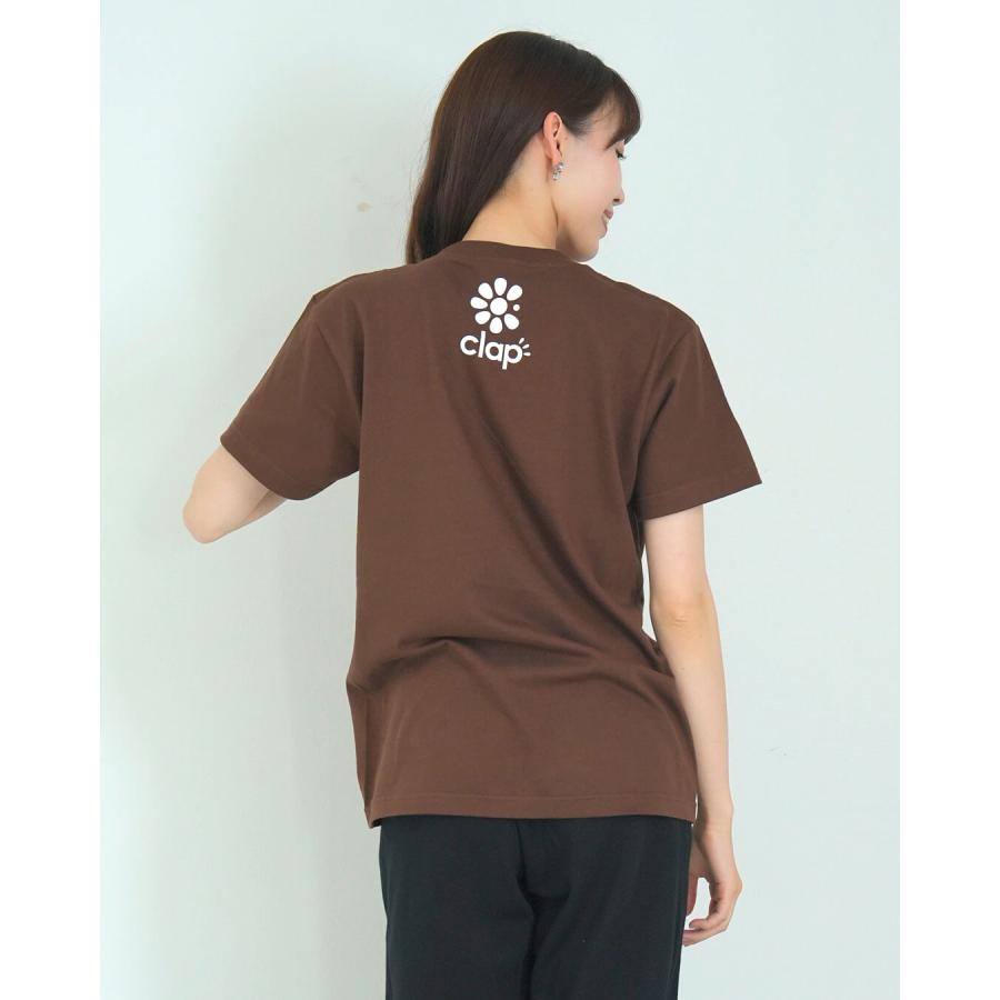 clapクラップ新作 フィットネス ウェア レディース トップス 半袖 tシャツ CLAP STRAWBERRY TEE Mフリーサイズ 新作 2025 トレーニングウェア ダンス ジム | clap | 05