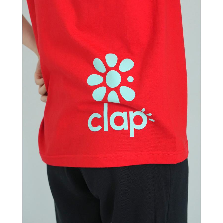 clapクラップ新作 フィットネス ウェア レディース トップス 半袖 tシャツ TRICK or CLAP TEE M/Lサイズ 新作 2025 トレーニングウェア ダンス ジム | clap | 07