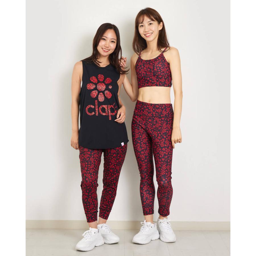 clap クラップ フィットネス レディース トップス ノースリーブ PAISLEY CLAP TRAINING TANK  M/フリーサイズ エクササイズ トレーニング ダンス 新作 2025 | clap | 12