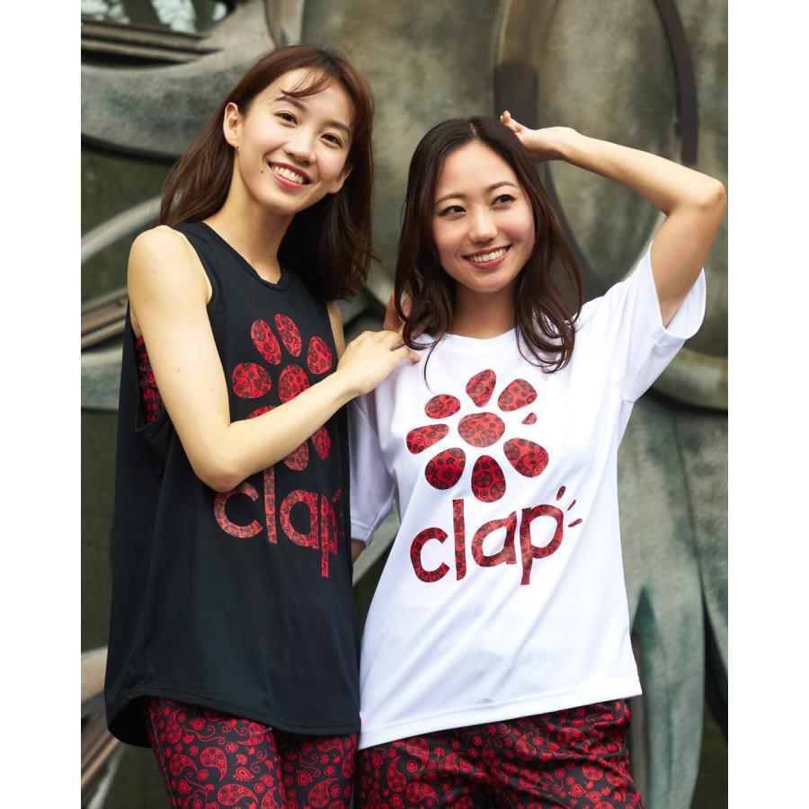 clap クラップ フィットネス レディース トップス ノースリーブ PAISLEY CLAP TRAINING TANK  M/フリーサイズ エクササイズ トレーニング ダンス 新作 2025 | clap | 13