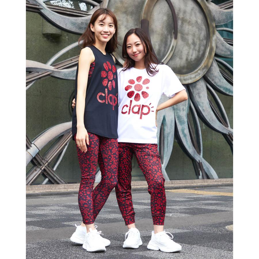 clap クラップ フィットネス レディース トップス ノースリーブ PAISLEY CLAP TRAINING TANK  M/フリーサイズ エクササイズ トレーニング ダンス 新作 2025 | clap | 14