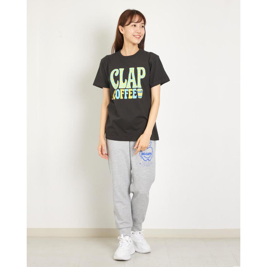 clapクラップ新作 フィットネス ウェア レディース トップス 半袖 tシャツ CLAP COFFEE TEE M/フリーサイズ 新作 2025 トレーニングウェア ダンス ジム | clap | 10