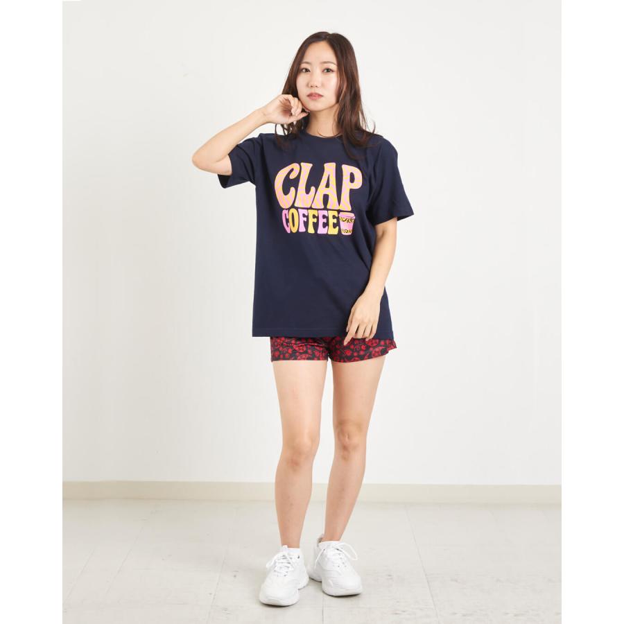 clapクラップ新作 フィットネス ウェア レディース トップス 半袖 tシャツ CLAP COFFEE TEE M/フリーサイズ 新作 2025 トレーニングウェア ダンス ジム | clap | 11