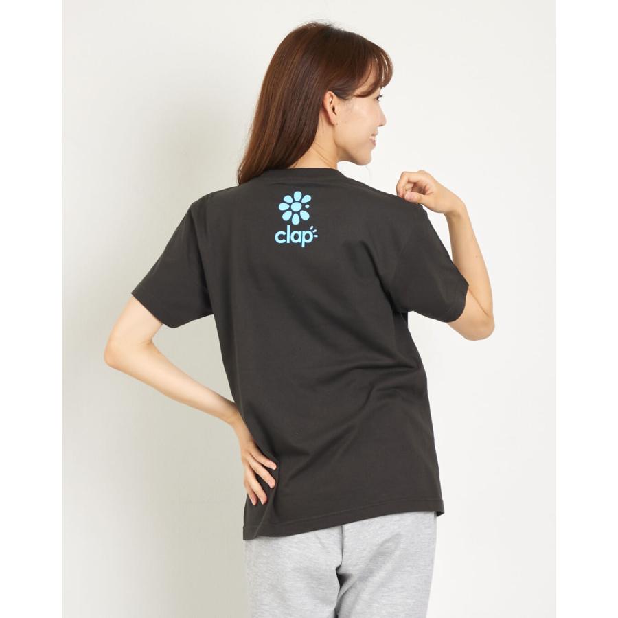 clapクラップ新作 フィットネス ウェア レディース トップス 半袖 tシャツ CLAP COFFEE TEE M/フリーサイズ 新作 2025 トレーニングウェア ダンス ジム | clap | 05