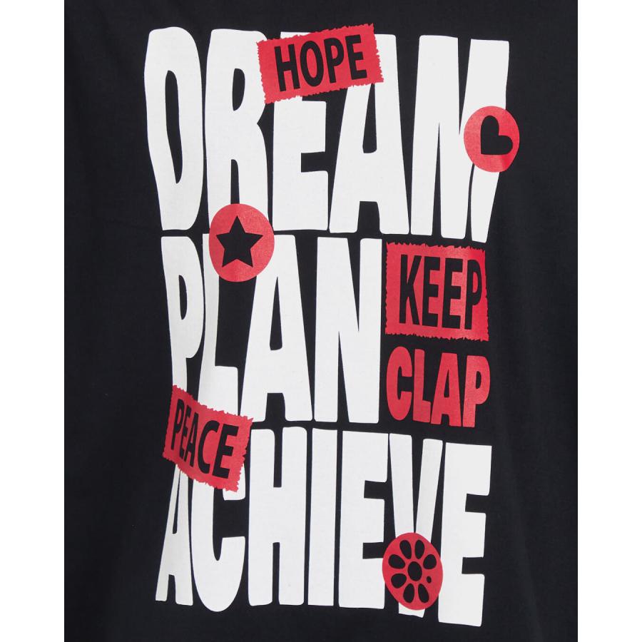 clapクラップ新作 フィットネス ウェア レディース トップス 半袖 DREAM PLAN ACHIEVE DOLMAN M/フリーサイズ ドルマン 新作 2025 トレーニングウェア ダンス ジ | clap | 05