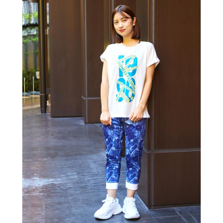 clapクラップ セール フィットネス ウェア レディース トップス 半袖 CLAP1996 DOLMAN M/フリーサイズ ドルマン 新作 2025 トレーニングウェア ダンス ジム | clap | 11