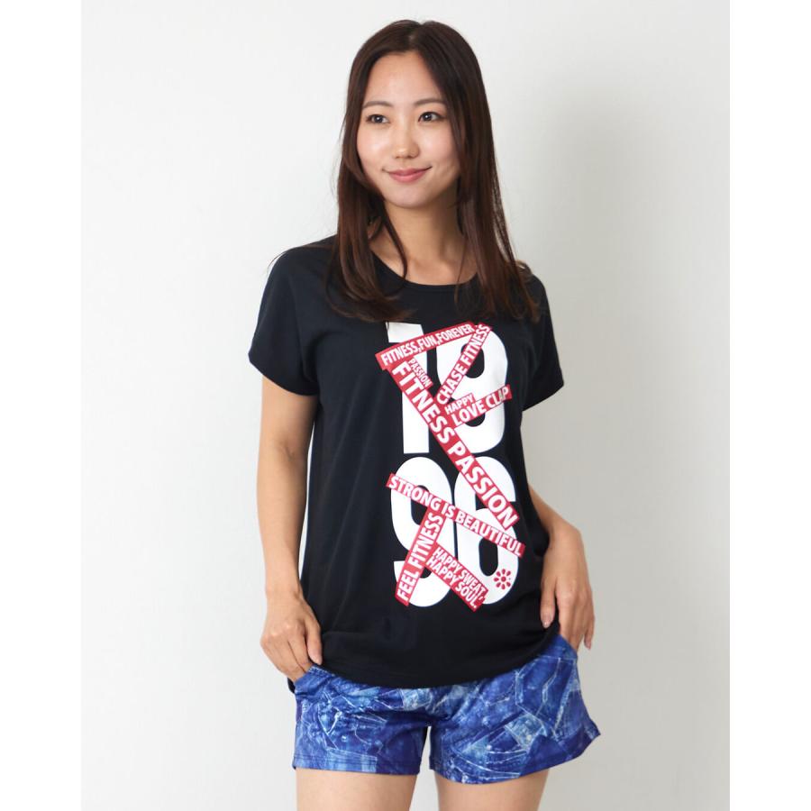 clapクラップ セール フィットネス ウェア レディース トップス 半袖 CLAP1996 DOLMAN M/フリーサイズ ドルマン 新作 2025 トレーニングウェア ダンス ジム | clap | 01