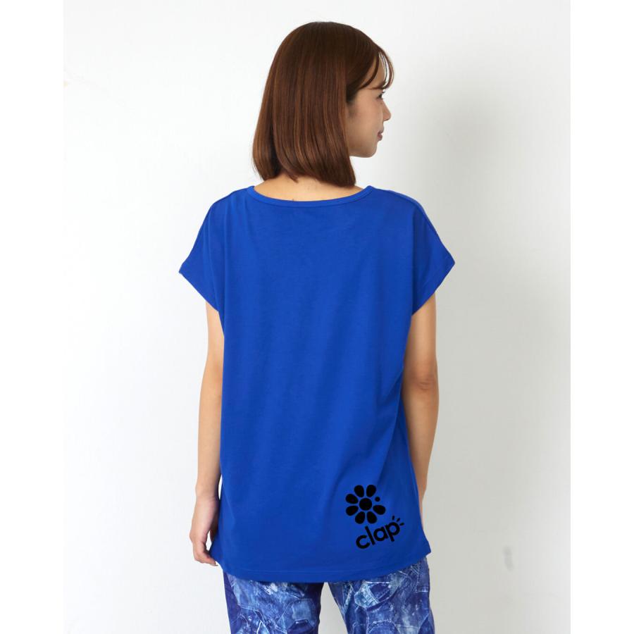 clapクラップ セール フィットネス ウェア レディース トップス 半袖 CLAP1996 DOLMAN M/フリーサイズ ドルマン 新作 2025 トレーニングウェア ダンス ジム | clap | 04