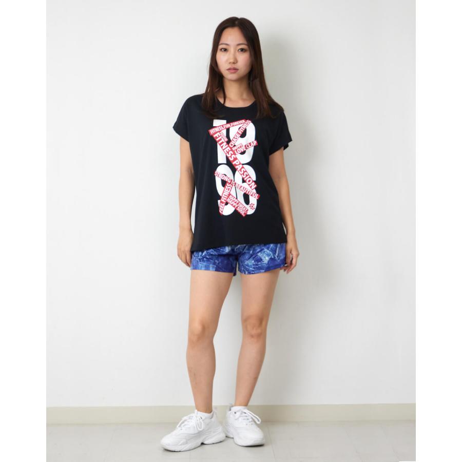 clapクラップ セール フィットネス ウェア レディース トップス 半袖 CLAP1996 DOLMAN M/フリーサイズ ドルマン 新作 2025 トレーニングウェア ダンス ジム | clap | 07