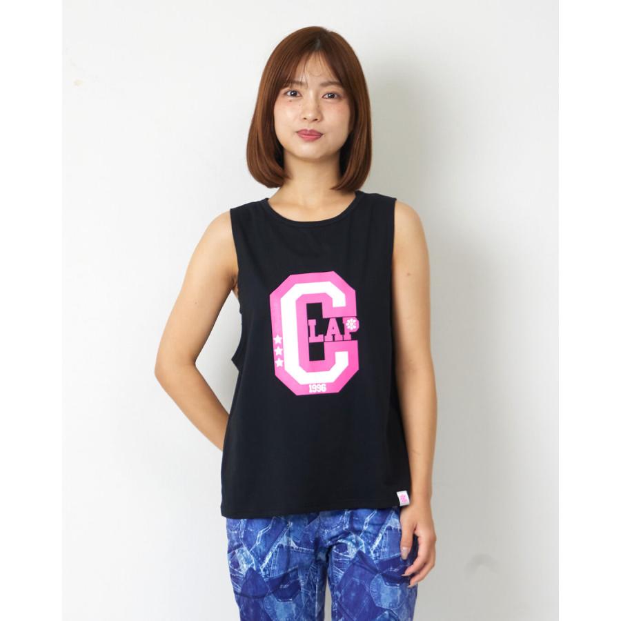 clap クラップ セール フィットネス レディース トップス ノースリーブ C-CLAP TRAINING TANK  M/フリーサイズ エクササイズ トレーニング ダンス 新作 2025 | clap | 01